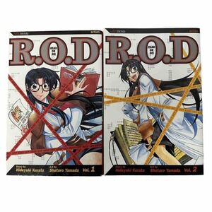 R.O.D. Vol 1-2 Manga Set English Hideyuki‎ Kurata